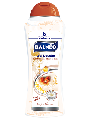 Balnéo Gel douche huile de palmiste & beurre de karité 400ml